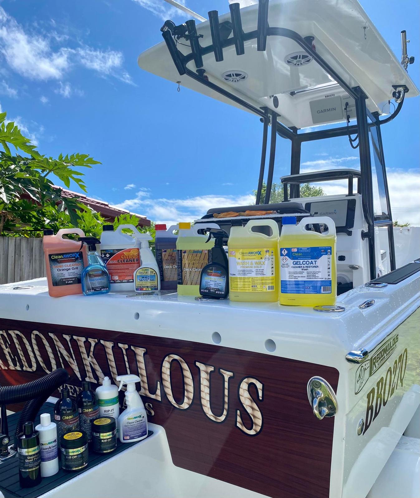 Marine speakers and electronics on an Argus fishing boat